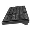 Natec | Keyboard and Mouse | Stringray 2in1 Bundle | Keyboard and Mouse Set | Wireless | Batteries included | US | Black | Wireless connection