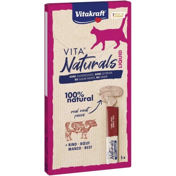 VITAKRAFT VITA NATURALS Liquid beef - ...