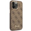 GUESS Hardcase 4G Vintage Gold Logo GUHCP14XHG4SHW Back Cover Apple  iPhone 14 Pro Max Brown