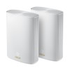 ZenWiFi AX Hybrid (XP4) (2pk White) | 802.11ax | 574+1201 Mbit/s | Ethernet LAN (RJ-45) ports 2 | Mesh Support Yes | MU-MiMO Yes | 1 x USB 3.0