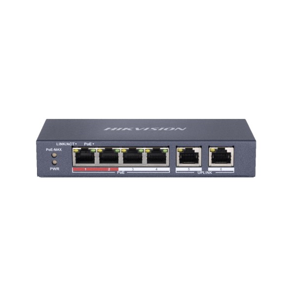 Hikvision DS-3E0106P-E/M Fast Ethernet (10/100) network ...