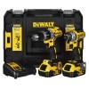 POWER TOOL COMBO KIT DEWALT DCK266P2T (DCD796+DCF887) 2X5,0AH 18V