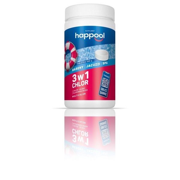 Acrylmed TRIOCHLOR Slow-release chlorine tablets 200 ...