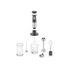 Caso Cordless 4in1 Hand Blender Set | Click & Mash | Hand Blender | 180 W | Number of speeds Variable speed control | Stainless Steel/Black