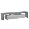 Cama TV stand TORO 200 grey/white gloss