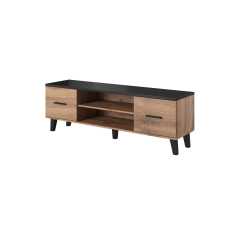 Cama TV stand LOTTA 160 2D2K wotan oak/mat black