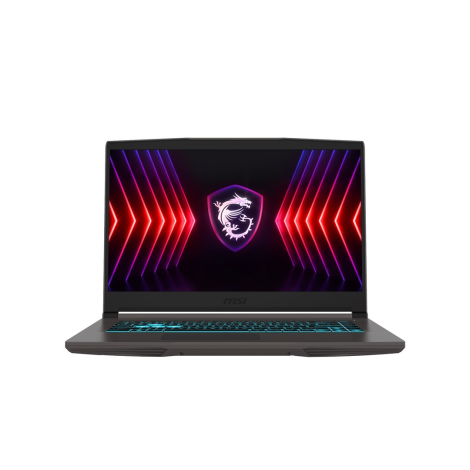 MSI Thin 15 B12VE-1817XPL Intel® Core™ i5 i5-12450H Laptop 39.6 cm (15.6") Full HD 16 GB DDR4-SDRAM 512 GB SSD NVIDIA GeForce RTX 4050 Wi-Fi 6E (802.11ax) NoOS Grey