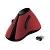Logilink | Ergonomic Vertical Mouse | ID0159 | Optical | Wireless | Red