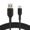 Belkin CAB001BT2MBK USB cable 2 m USB A USB C Black
