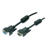 Logilink | Black | HD DSUB 15-pin male | HD DSUB 15-pin female | VGA to VGA | 1.8 m