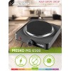 Mesko Home MS 6508 hob Black Countertop Sealed plate 1 zone(s)