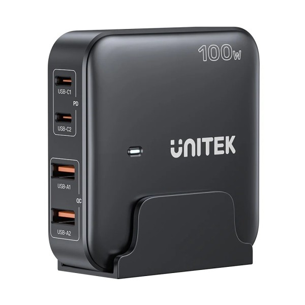 GaN network charger - Unitek P1229ABK01-EU ...
