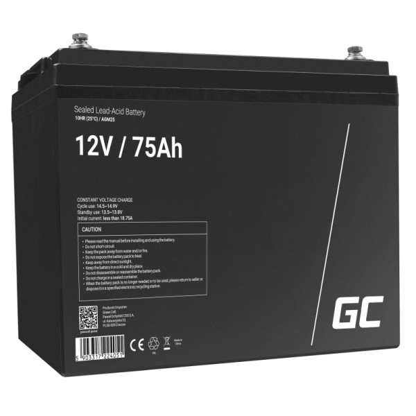 Green Cell AGM25 UPS battery Sealed ...