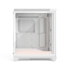 Fractal Design Meshify 3 | Ambience Pro RGB White TG Clear Tint | ATX | Power supply included No