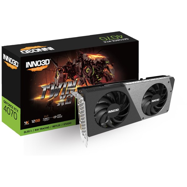 Inno3D Geforce RTX 4070 TWIN X2 ...