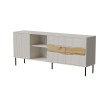 Cama INSERTO 3D1W chest of drawers 190x40x80 cashmere + LED