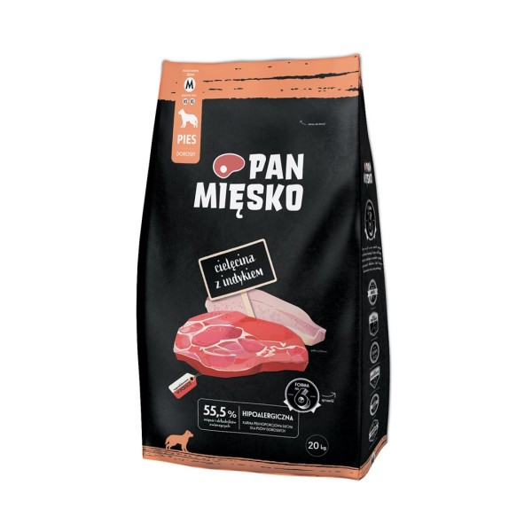 Pan Mięsko Cielęcina z indykiem sucha ...
