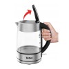 TEFAL | Kettle | KI772D | Electric | 2400 W | 1.7 L | Glass | 360° rotational base | Stainless Steel/Black