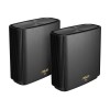 AX7800 Tri Band Mesh Router Wifi 6 | ZenWiFi XT9 (2-Pack) | 802.11ax | 780 Mbit/s | 10/100/1000 Mbit/s | Ethernet LAN (RJ-45) ports 3 | Mesh Support Yes | MU-MiMO Yes | No mobile broadband | Antenna type Internal