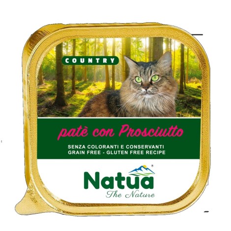 Natua Country Ham - Szynka karma mokra dla kota tacka 100g