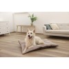 KERBL Ely Brown-Beige Lounge Cushion - Pet Bed - 90 x 55 x 10 cm