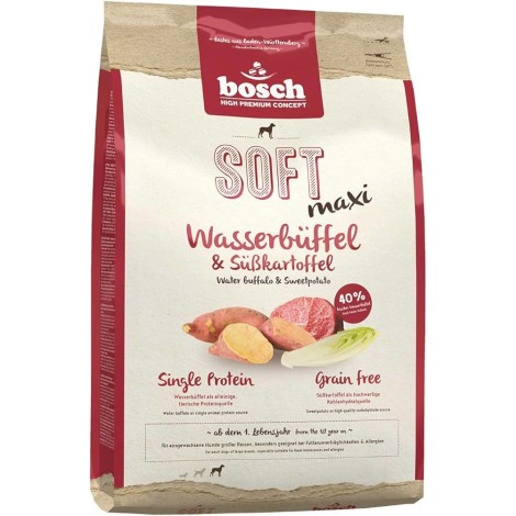 BOSCH Soft Maxi Water buffalo and sweet potatoes - dry dog food - 2,5kg