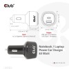 NB CHARGER CAR USB+USB-C/63W CAC-1922 CLUB3D