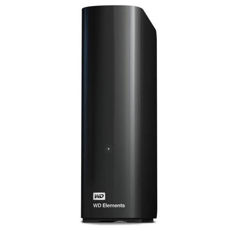 External HDD|WESTERN DIGITAL|Elements Desktop|10TB|USB 3.0|Drives 1|Black|WDBWLG0100HBK-EESN