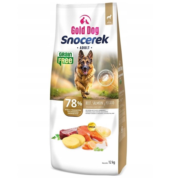 GOLD DOG Snocerek Grain Free beef ...