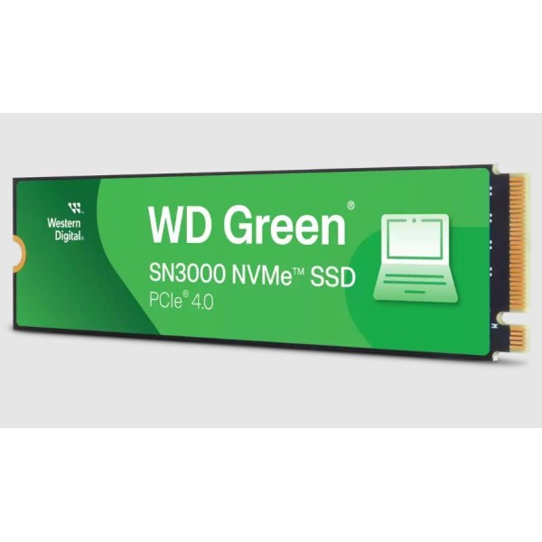 SSD|WESTERN DIGITAL|Green|1TB|M.2|PCIe Gen4|NVMe|Write speed 4200 MBytes/sec|Read ...