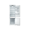 Candy ECNBQL3518EV Refrigerator, E, Built-in, Combi, Height 1.773m, Fridge net 194 L, Freezer net 74 L, White