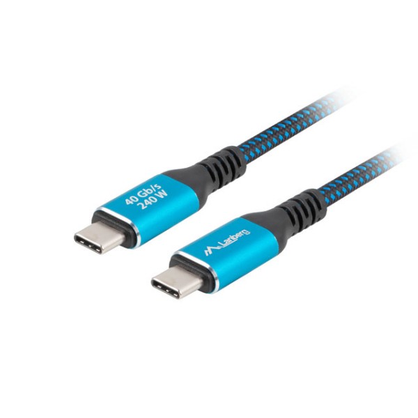 Lanberg USB-C M/M 4.0 CABLE 240W ...