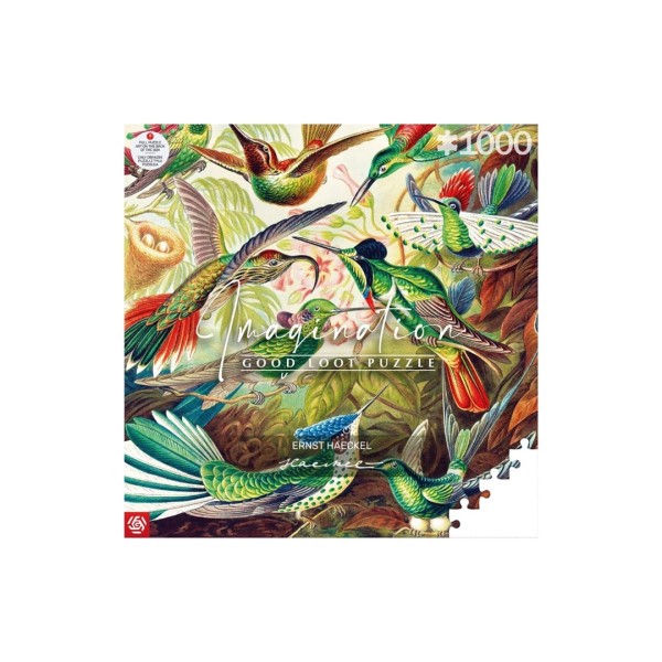 Imagination Puzzle Ernst Haeckel Hummingbirds 1000 ...