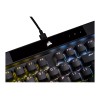 Corsair Mechanical Gaming Keyboard with PBT DOUBLE SHOT PRO Keycaps | K70 RGB PRO | Gaming keyboard | Wired | Nordic | Black | CHERRY MX SPEED