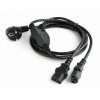 CABLE POWER SPLITTER VDE 2M/PC-186-ML6 GEMBIRD