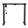 Ergo Office ER-403B Sit-stand Desk Table Frame Electric Height Adjustable Desk Office Table Without Table Top Black