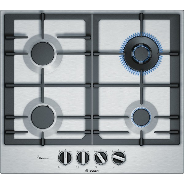 Bosch Serie 6 PCH6A5B90 hob Stainless ...