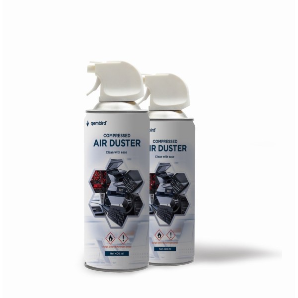COMPRESSED AIR DUSTER 400ML/CK-CAD-FL400-01 GEMBIRD