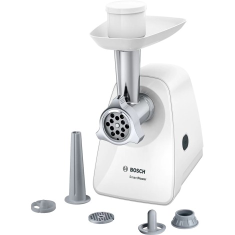 Bosch MFW2520W mincer 1500 W Stainless steel, White