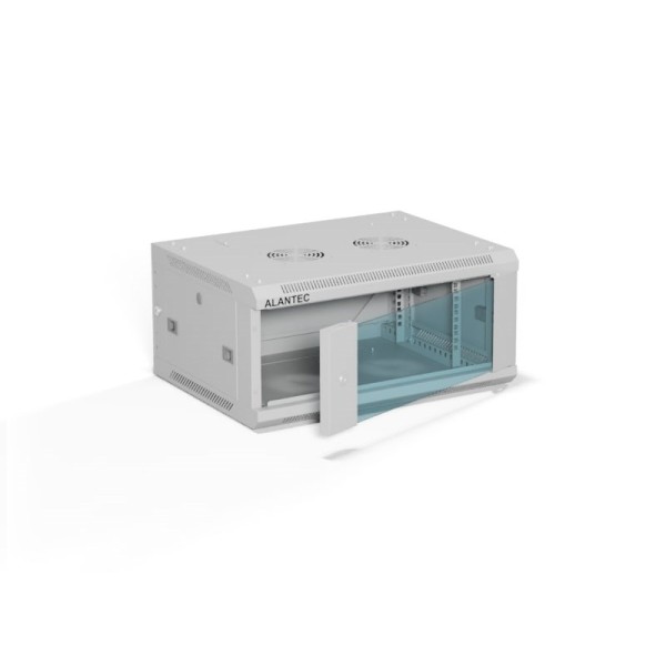 ALANTEC 19" 4U 600x450 wall-mounted cabinet, ...