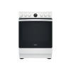 INDESIT | Cooker | IS67V8CHW/E | Hob type Vitroceramic | Oven type Electric | White | Width 60 cm | Grilling | Depth 60 cm | 69 L