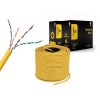 Gembird UPC-5004E-SOL-Y CAT5e UTP LAN cable (CCA), solid, 305m, yellow