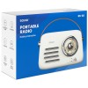 SAVIO RS-02 Portable Radio, white