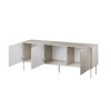 Cama RTV cabinet ISLA 150.5x40x60 cashmere matt
