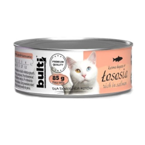 BULTI Rich in salmon - wet cat food - 85g