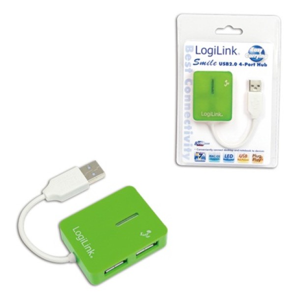 Logilink | USB 2.0 Hub 4-Port, ...