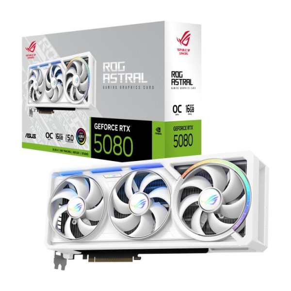 Graphics Card|ASUS|NVIDIA GeForce RTX 5080|16 GB|GDDR7|256 ...