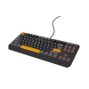 Genesis THOR 230 | Mechanical Gaming Keyboard | Wired | US | Anchor Gray Positive | USB Type-A | Outemu Red