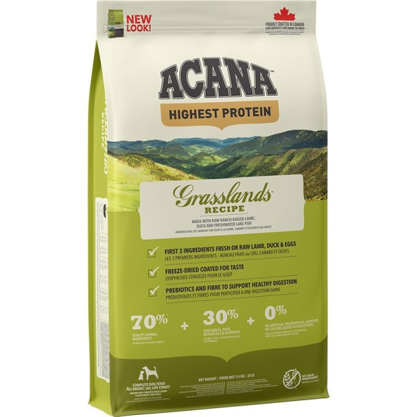 ACANA Highest Protein Grasslands - dry ...