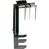 Techly ICA-CS 66 CPU holder Under desk CPU holder Black